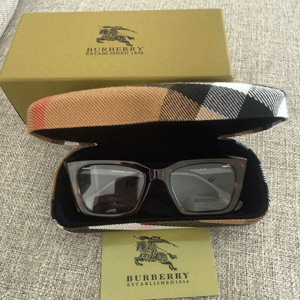 Dark brown frames with case